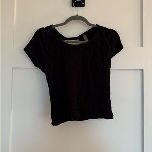 Black FP Movement open back Top